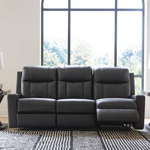 Mackmenville Reclining Sofa - Carbon