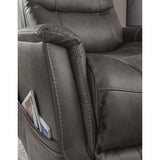 Strawbill Power Lift Recliner - Grey