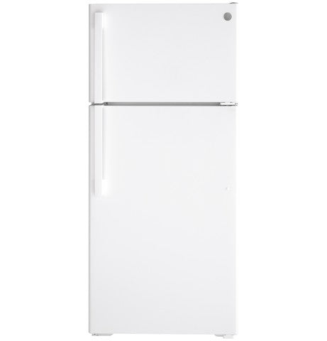 GE Energy Star® 16.6 Cu. Ft. Top-Freezer Refrigerator - White