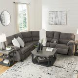Museum - Pewter - 2-Piece Reclining Sectional