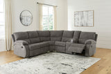 Museum - Pewter - 2-Piece Reclining Sectional