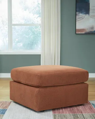 Modmax Oversized Accent Ottoman - Spice