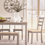 Harperfeld Dining Room Table Set - Natural/Gray