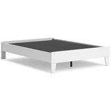 Hallityn Full Platform Bed - White