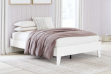 Hallityn Full Platform Bed - White