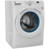 GE 28 inch width, 5.3 cu. ft. Front Load Washer - White