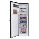 Stirling Marathon 9.7 cu. ft. Upright Freezer - Black Steel