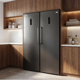 Stirling Marathon 9.7 cu. ft. Upright Freezer - Black Steel