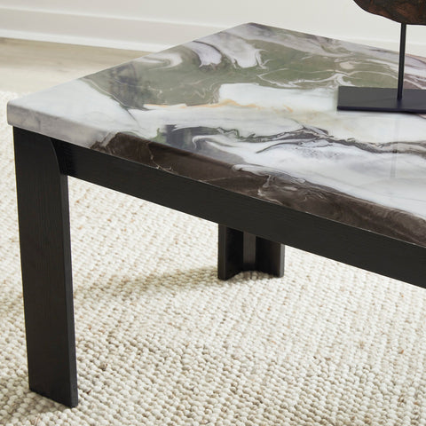 Jazmore Occasional Table Set - Dark Brown