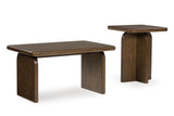 Shawbeck Table (Set of 2) - Medium Brown