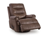 Flynwood Swivel Glider Recliner - Espresso