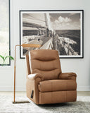 Flynwood Swivel Glider Recliner - Butternut