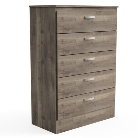 5 Drawer Chest - Ash