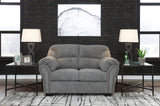 Allmaxx - Pewter - Sofa/Loveseat