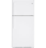GE 30-inch W 18 Cu. ft. Top-Mount No Frost Refrigerator - White