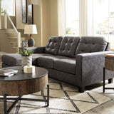 Venaldi - Gunmetal - Sofa Chaise/Chair