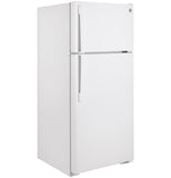GE 28" 16.6 cu. ft. Top Freezer Refrigerator - White