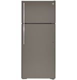 GE Energy Star 17.5 Cu.Ft. Top-Freezer, Frost-Free Refrigerator - Slate