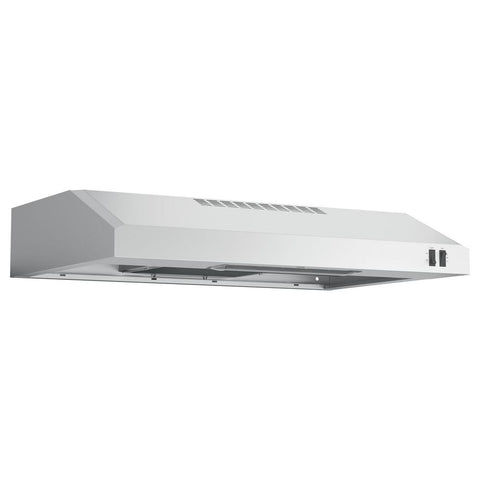 GE 30-inch Under the Cabinet Vent Range Hood - Stainless Steel