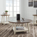 Bolanbrook - Two-tone - 3pce Occasional Table Set