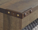 Trinell LG TV Stand w/Fireplace Option - Brown